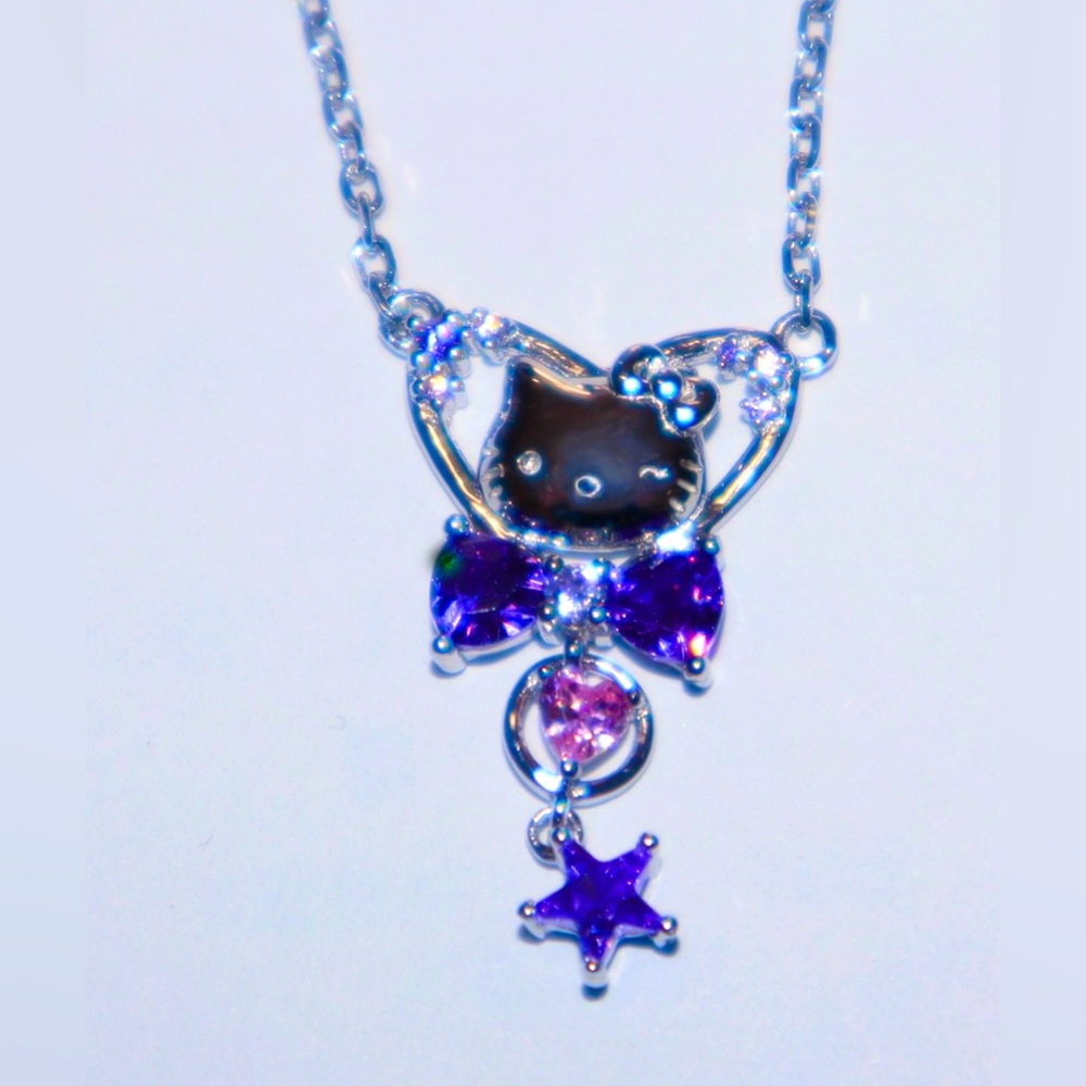 Hello Kitty Crystal Necklace
